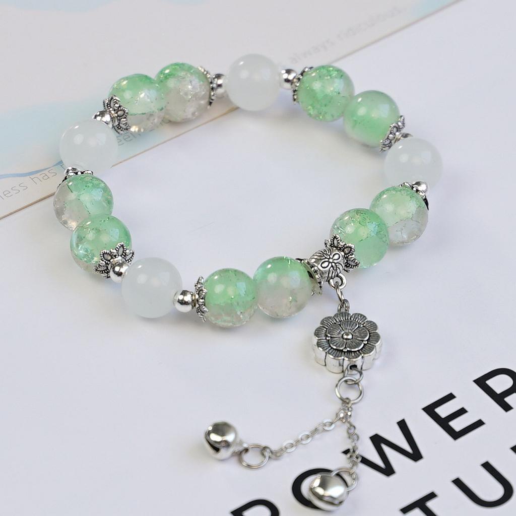 Wholesale Colorful Glazed Small Fresh Summer Accessories Bracelet Candy Color Dopamine Series