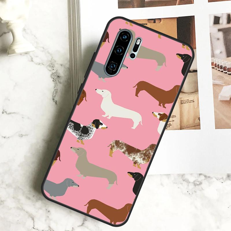 

Dachshund Teckel Dackel Dog For Huawei Nova Y70 Y72 Y73 Y60 Y90 Y61 Y91 7i 8i 11i 12i 12s 9 10 SE P20 P30 P40 Lite Case Huawei Nova 9