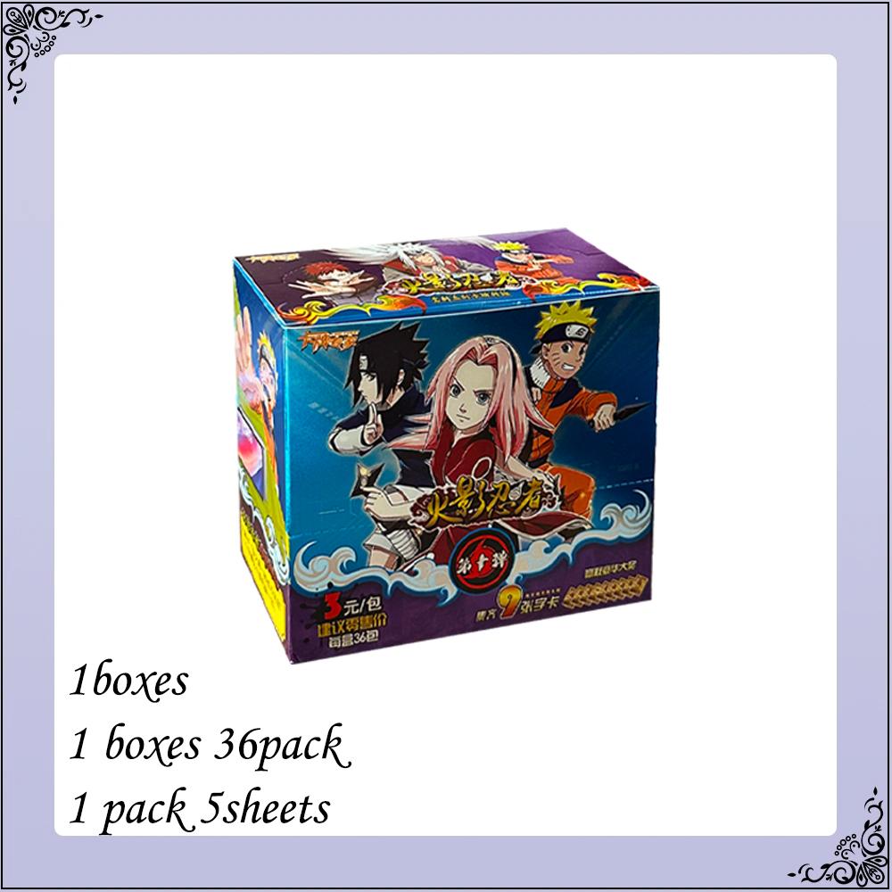Naruto Card Deluxe Collection Edition Card Naruto Sasuke Anime Character TCG Board Game Toys Children Gifts
