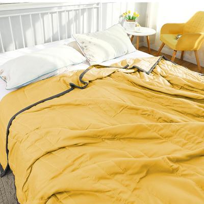 Kühlende Schlafdecke für den Sommer, Eisseide, maschinenwaschbar, absorbiert Wärme, verhindert nächtliches Schwitzen, leicht, tragbar, für Sofa, Wohnzimmer, Ganzjahresbettwäsche