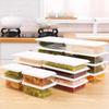 Frozen Meat Preservation Box Refrigerator Food Retain Freshness Transparent Storage Jar Home Kitchen Vegetable Storage Organizer