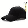 Unisex Plain Black Baseball Cap Adjustable Hat Men Women Casual Outdoor Sport Wear