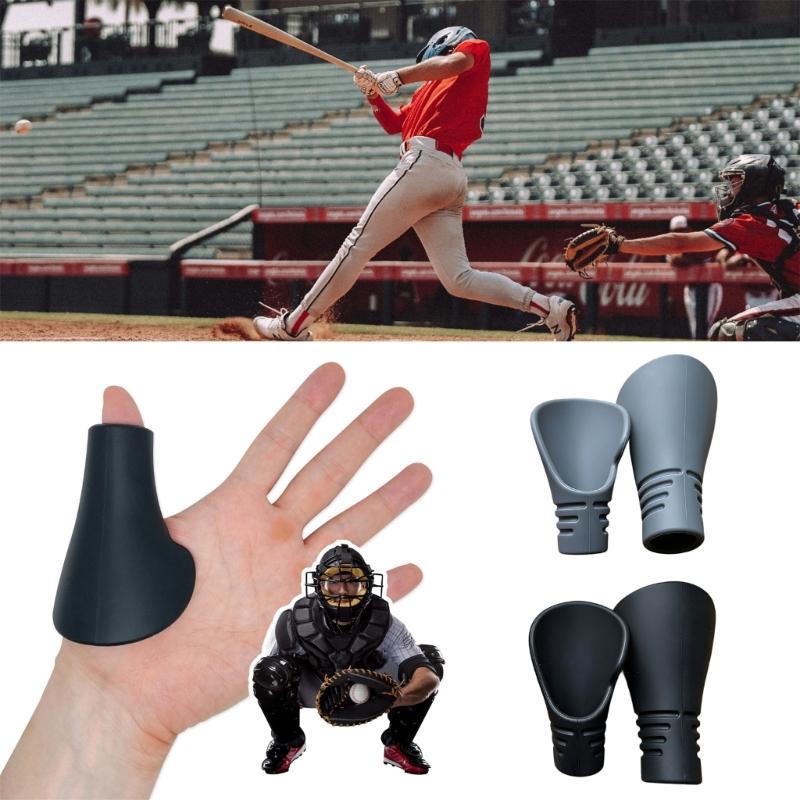 Adjustable Silicone Thumb Protector Ergonomic Thumb Cover For Baseball Softball Player Enhances Durability And Fit