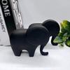 Elegant Par Elefant Resin Dekorativ Figur Modern Minimalistisk Heminredning Gåva