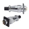 WS20 2 Pins Aviation Connector Waterproof Panel Mount Connector Plug Socket  Wiring Connecting
