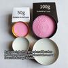 50G Honig Pfirsich Silikon Make-up Pinselreiniger Seife Pad Make-up Waschpinsel Kosmetik Augenbrauenpinsel Reiniger Werkzeug