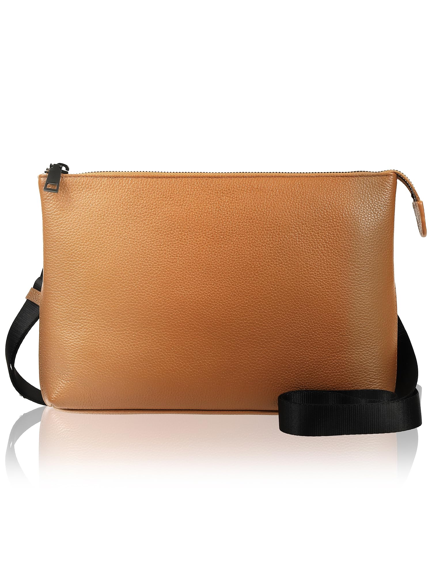 

Mura Genuine Leather Sacoche Shoulder Brown Men s Bag, Skimming-Proof, Slim,