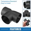 A ABSOPRO T Piece Duct Air Duct Connector Straight Air