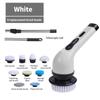 Electric Cleaning Brush Electric Spin Cleaning Scrubber Electric Cleaning Tools Parlour Kitchen Bathroom Cleaning Gadgets