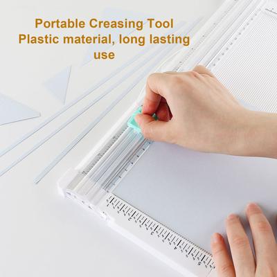 Scoring Board and Creasing Tool Multi Purpose Scoreboard for Envelope Card Making Scrapbooking Embossing Crafts Cm Inch Measurem