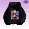 K-pop Devil Hunter Children's Hooded Coat Anime Cartoon Fashion Girl Spring and Autumn Cute Coat Children's Clothing