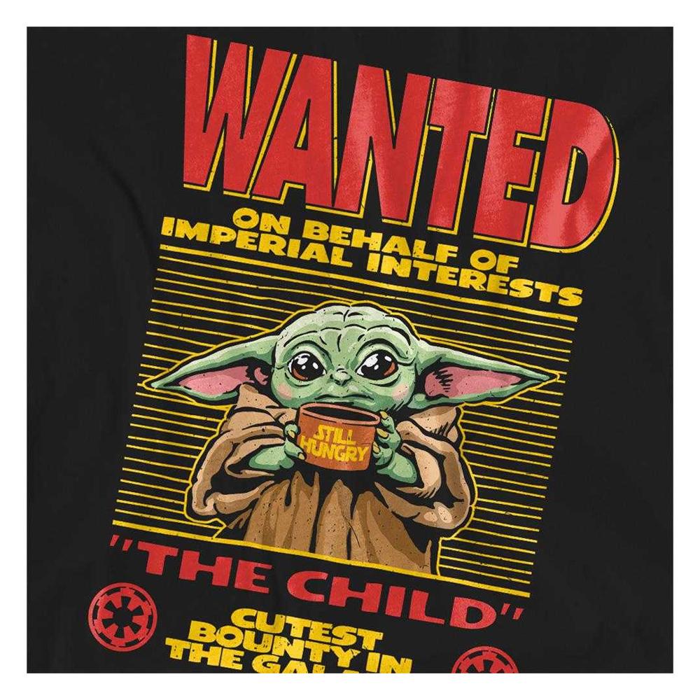 Star Wars The Mandalorian Womens/Ladies Cutest Bounty Wanted Grogu Long-Sleeved T-Shirt