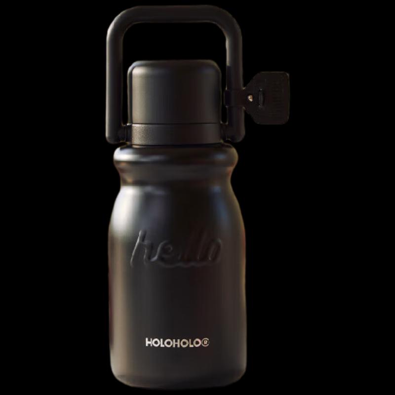HOLOHOLO MK-03 900ml Insulated Mug with Straw & Tea Filter