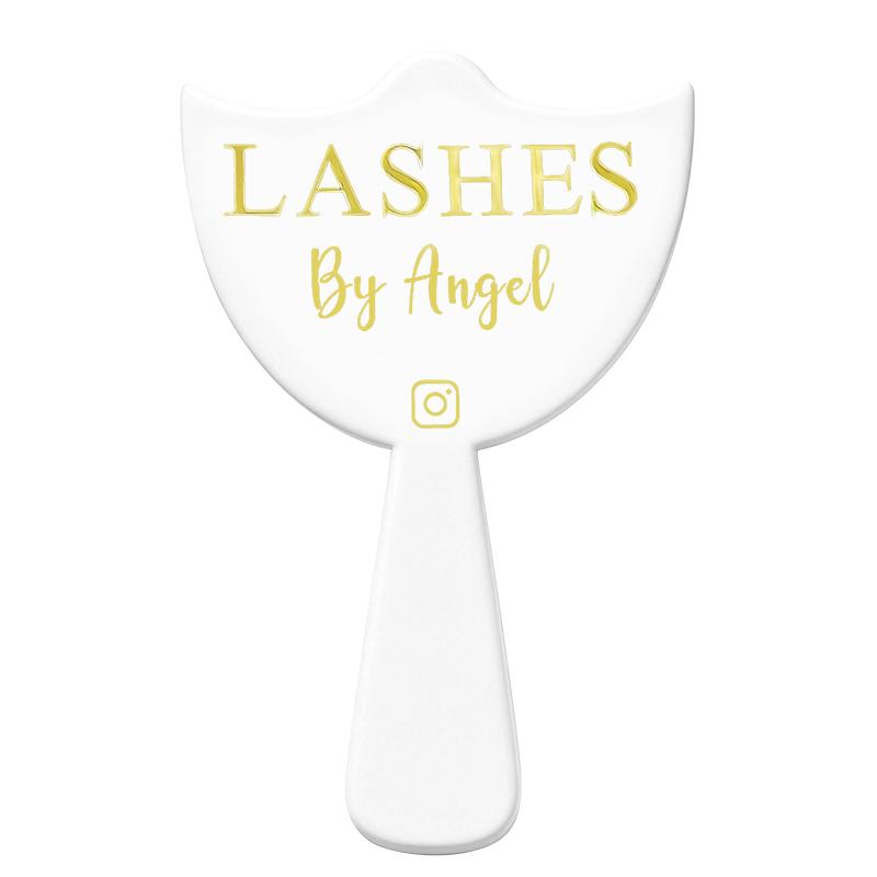 Handheld Eyelash Extension Prop Eyelash Technicians Social Media Face Photo Props Personalised Beauty Salon Display Tools