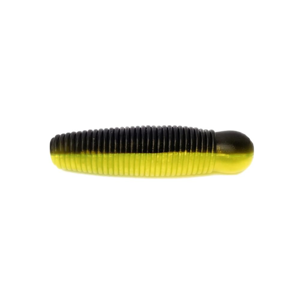 Soft Plastic Fishing Lure 4cm Salt-Infused Worm Bait for Outdoor Freshwater Fishing Bass Pike Blackfish Lure