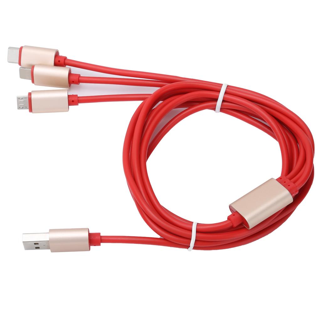 3 in 1 Fast Charging Cable Multi Charger Cord Connector for PhoneTabletMusic Player