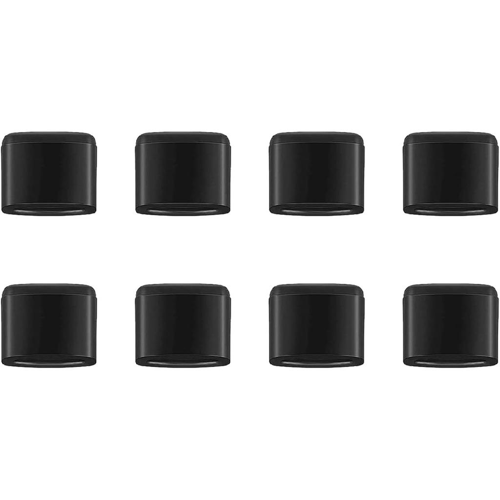 8 Pieces Air Fryer Rubber Bumpers, Aifeier ET Black Air Fryer Replacement Rubber Tips for Power XL Air Fryer Grill Pan