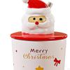 Keramický hrnek s víčkem na Vánoce, 400ml hrnek na kávu a čaj s motivem Santa Clause