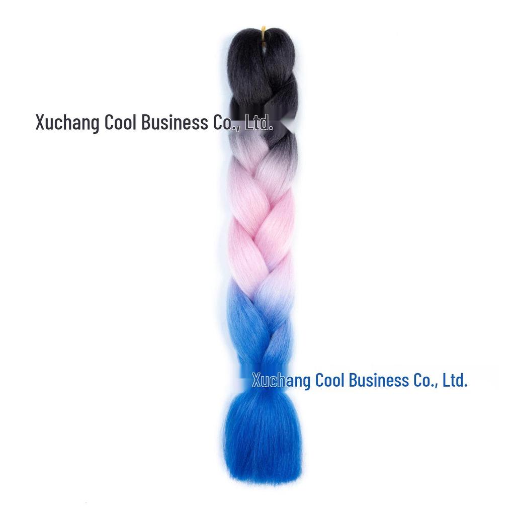 Three, Four, Five-Color Gradient High-Temp Fiber Jumbo Braid Material