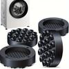 4 Piece Silicone Anti Vibration Pads for Washing Machine Refrigerator Non Slip Thickened Mat Kitchen Bathroom