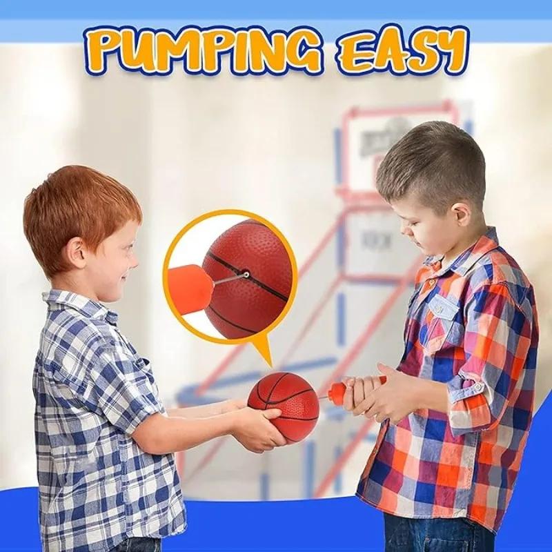 Kids Basketball Hoop Arcade Board Game Toy Sport Boy Toy Outdoor Indoor Carnival Games Basketball Shooting Training Toddler Gift
