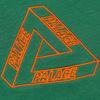 Palace Outliner Designer Crew Neck Sweatshirt With Triangle Print Unisex Sweatshirt Green P20CS141