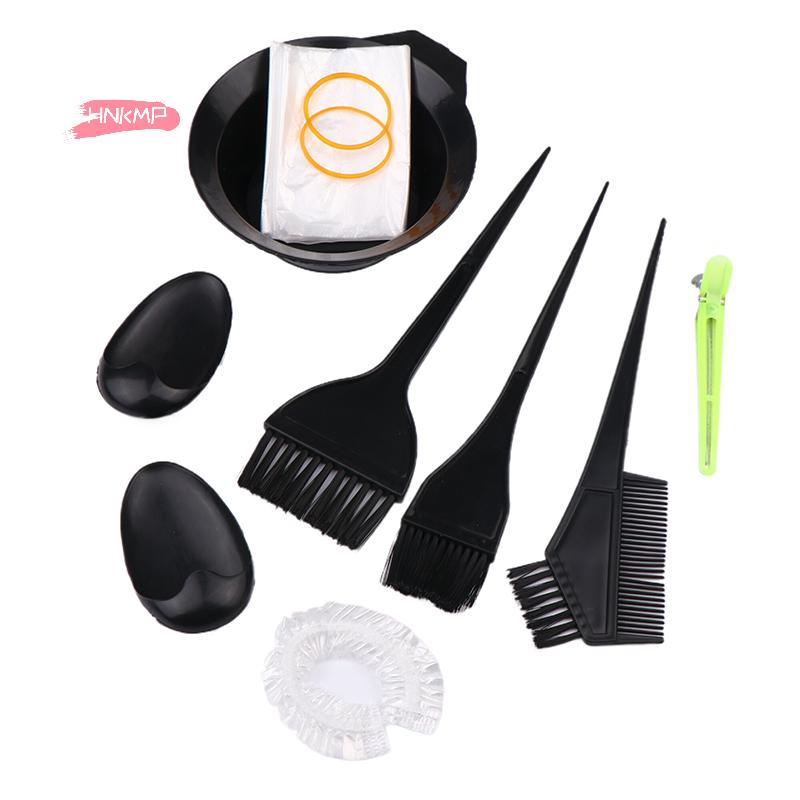 3/4/5/6Pcs Professional Hair Coloring Kit Set for Barber Salons And Home Use with Hairdressing Tools for Accurate Color Matching
