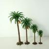 10Pcs Model Trees Palm Scale Tree Coconut Palm Park Rainforest Scenery Dioramas DIY Decor Diorama Scenery Model Decorations