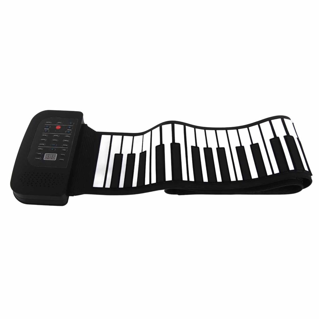 Rollup Piano Silicone 88 Keys Roll Up Piano Keyboards Hand Roll Piano Educational Gifts