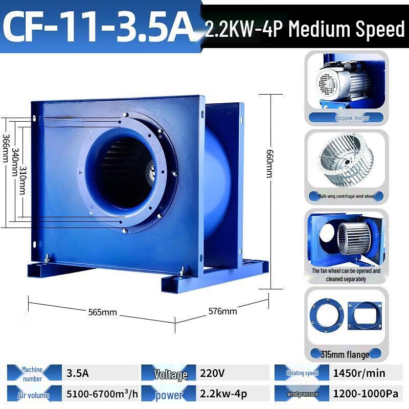 Jundingying High-Pressure Centrifugal Fan