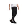 Adidas Solid Color Drawstring Tapered Sweatpants Men Bottoms Black HN9003