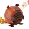 Animal Money Bank Cute Decorative  Shape Vintage Metal Coin Bank for Bedroom Living Room