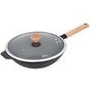 EKCO 32cm Shaped Iron Wok