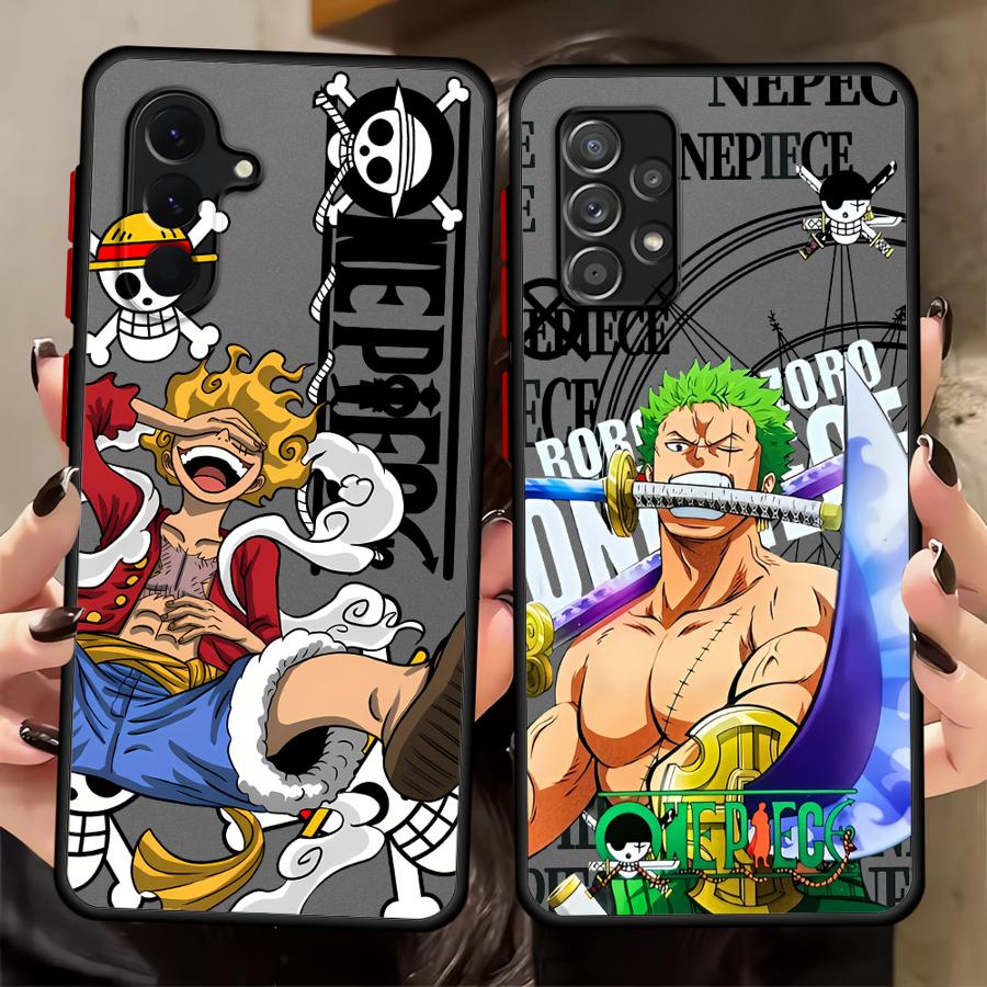 Case for Samsung Galaxy A53 A16 A15 A73 A33 A35 A14 A23 A34 A36 A56 A55 A17 A52 A54 A52S A72 Phone Cover One Piece Cool Zoro