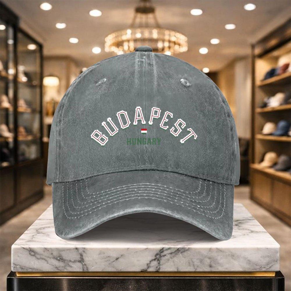Budapest Hungary Casual Baseball Cap Adjustable for Outdoor Sports Everyday Wear Street Style