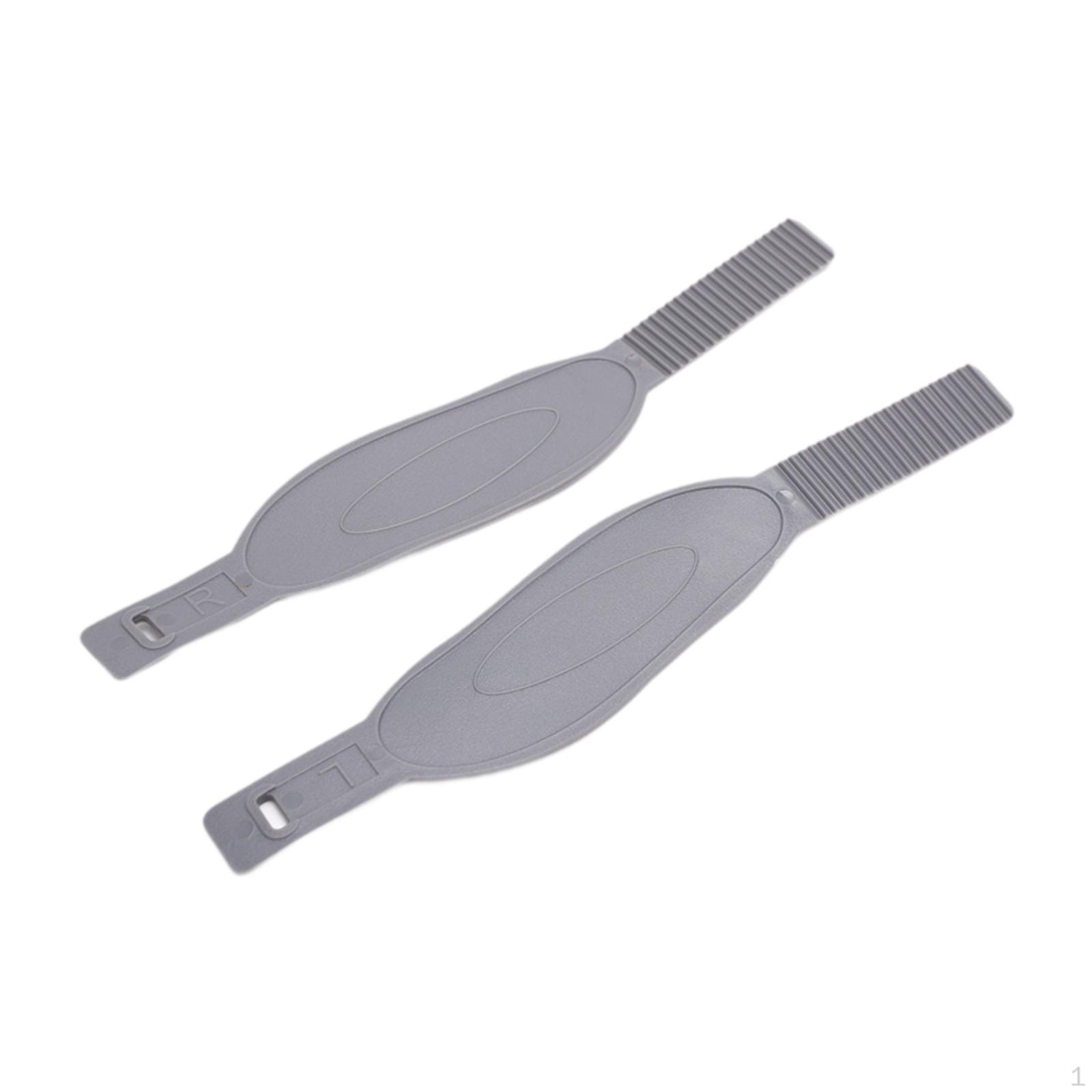 2x Аксессуары для ремешков педалей велотренажера Регулируемые indoor Запасные для велосипеда Тренажерный зал Фиксирующие ремни