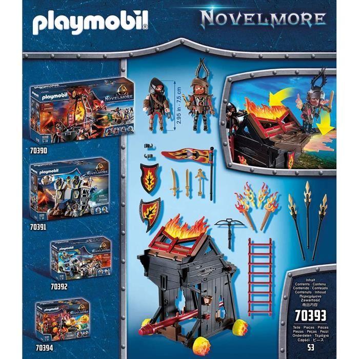 PLAYMOBIL - 70393 - Novelmore - Mobilní útočná věž rytířů Burnham Raiders
