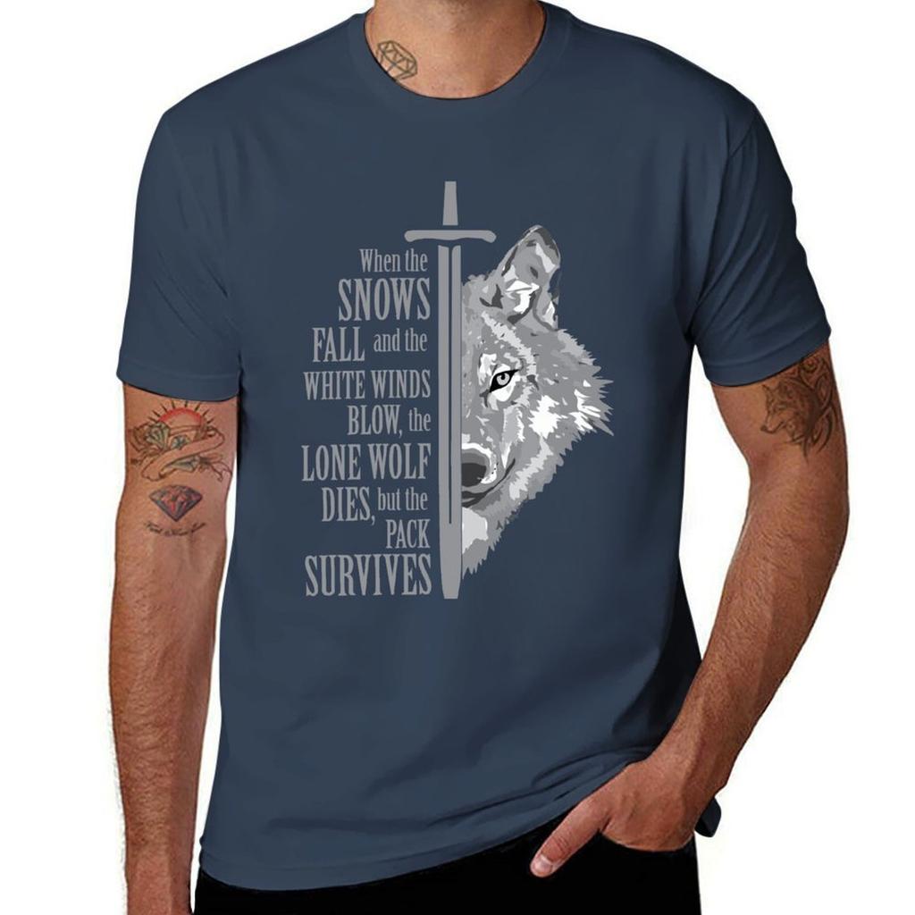 Pack Survives Tshirt Daily Casual Short Sleeve Tee Shirt