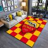 "Roma Logo Carpet Design" Suitable As a Non-slip Mat for the Living Room or Bedroom Sofa