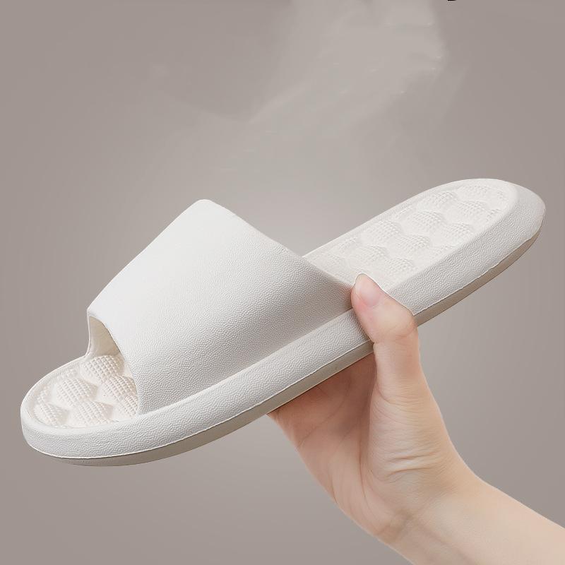 

Летний женский дезодорант из ЭВА, нескользящие простые домашние сандалии и тапочки для домашнего интерьера 40-41 белый