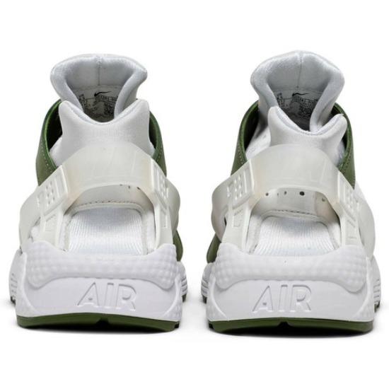 Stussy x Nike Huarache LE 'Dark Olive' Casual Sneakers DD1381-300