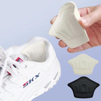 1Pair Insoles Patch Heel Pads for Sport Shoes Adjustable Size Antiwear Feet Pad Cushion Insert Insole Heel Protector Back Sticker