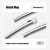 Stainless Steel and PP High-rise Window Cleaner Stretchable Household Glass Wiper  Wall Facing