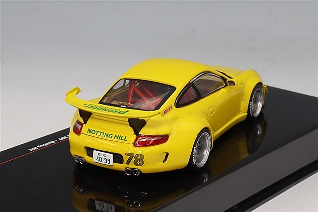 Kokusai Boeki ixo Scale RWB 997 Yellow Finished Model MOC339 1/43
