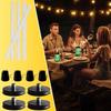 Lámpara de Mesa Citronela Fibra de Vidrio Mechas Decorativa Exterior Larga Duración Acero Inoxidable Tapa Decoración Jardín Para Adultos