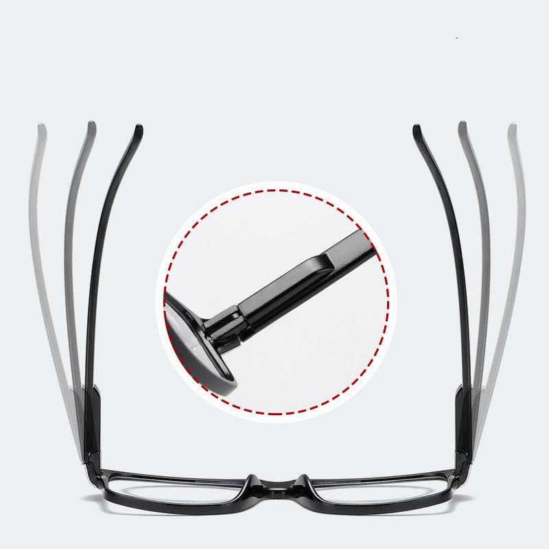 New Retro Women Reading Glasses Without Face Clip Spring Legs High-End Design Eyeglasses for Reading Books Eyewear for Men+1.0