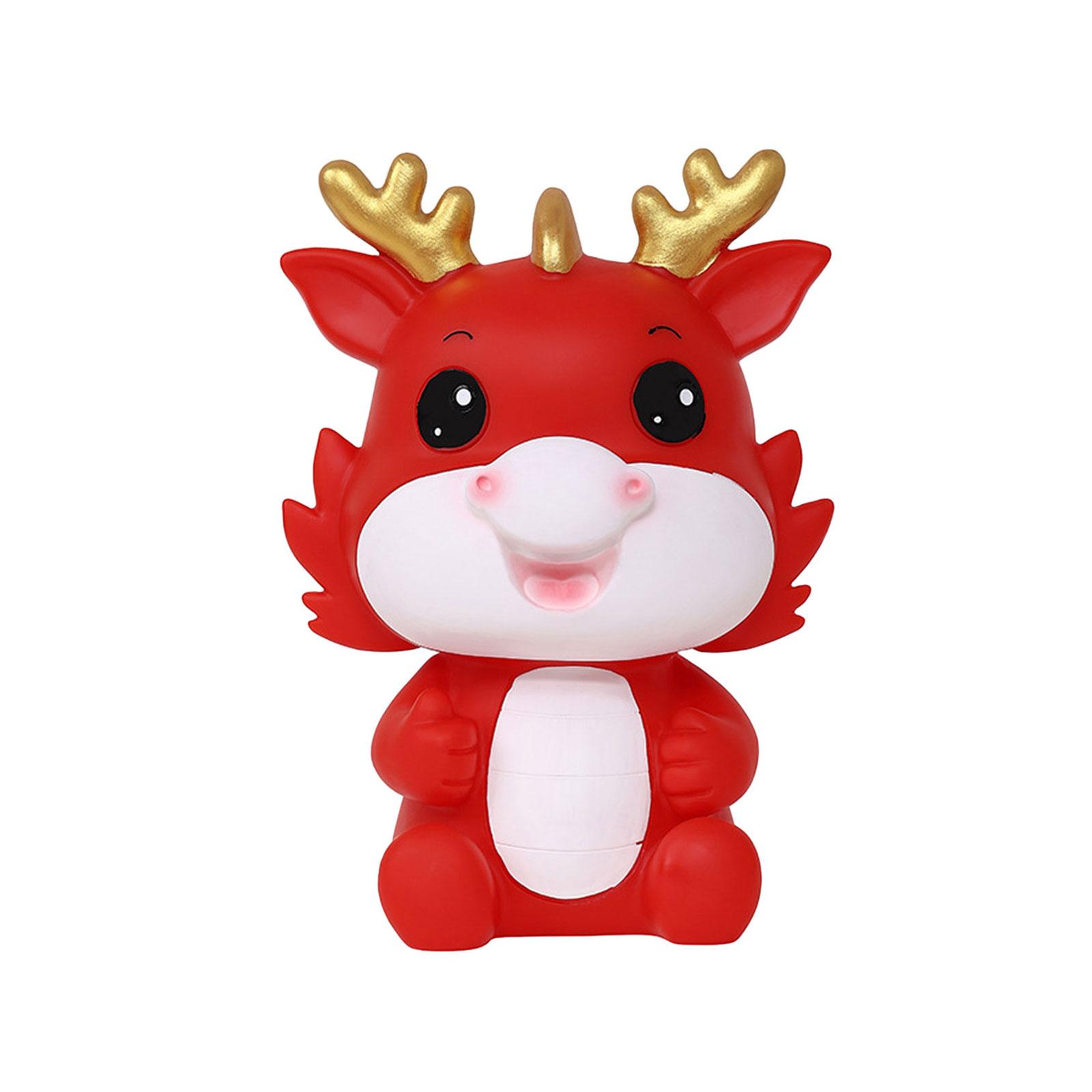 

Stylish Dragon Piggy Banks Save Money Organization Box Household Decor for School Office Bedroom Dormitory Container B1