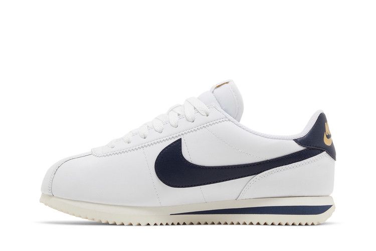 Women's Sneakers Nike Cortez Olympic (Women's) White/Sail/Metallic Gold/Obsidian
