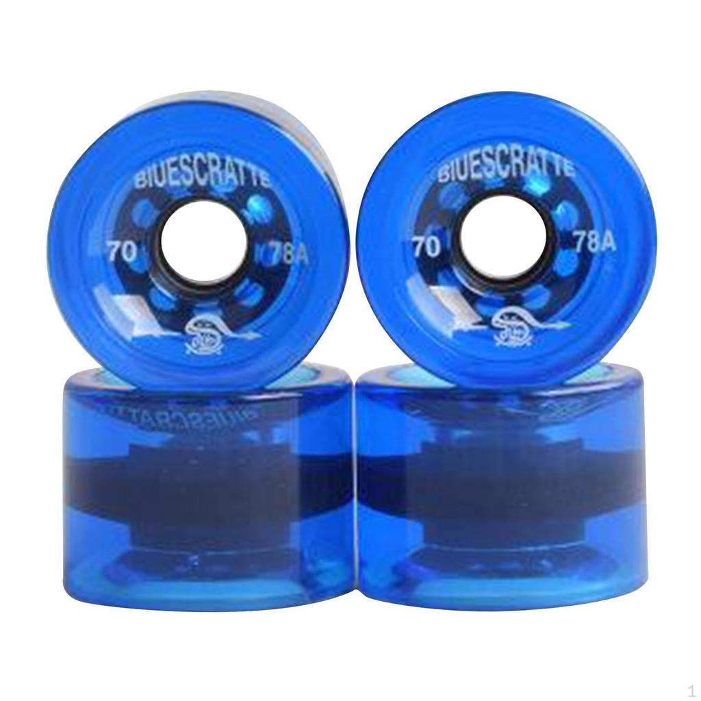 Juego de Ruedas para Skateboard - Paquete de 4 para Mantenimiento de Longboard
