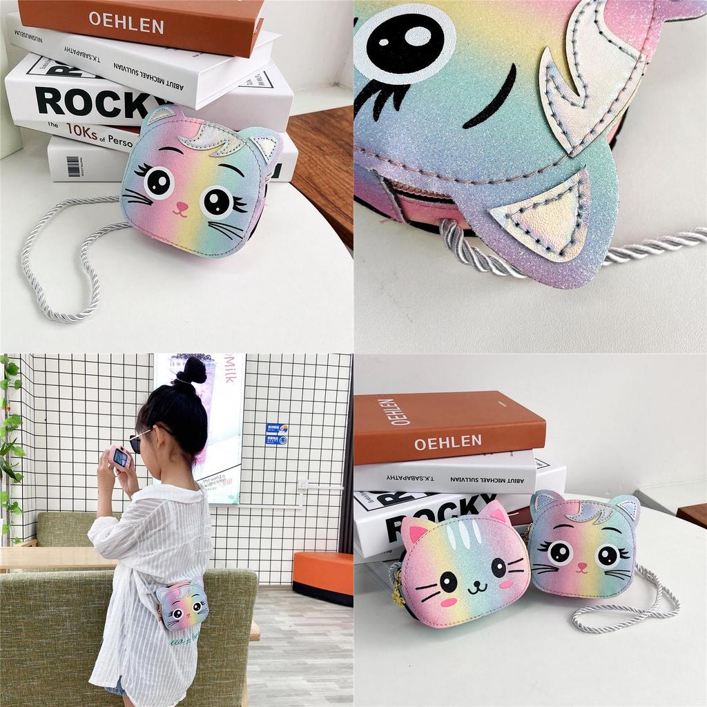 Childrens Adorable Cartoon Design Kids Bag With Single Strap For School And Play